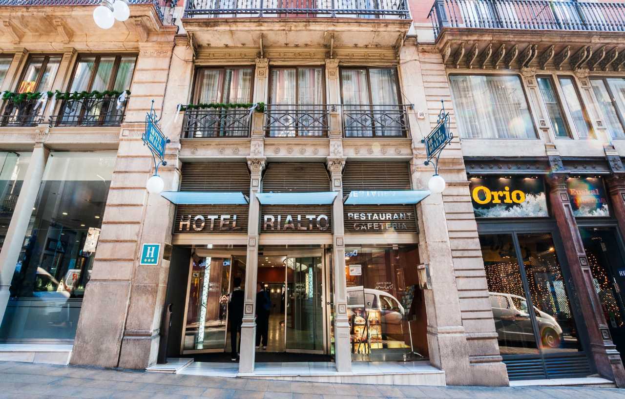 Hotel Rialto Barcelona Exteriér fotografie